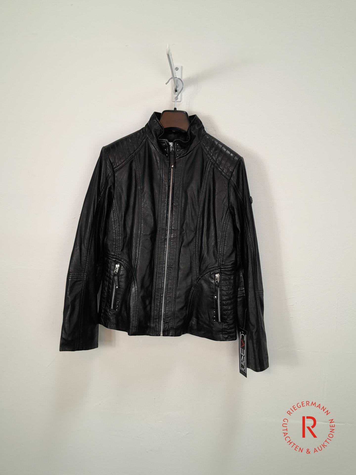 DAMEN LEDERJACKE GRÖSSE 42